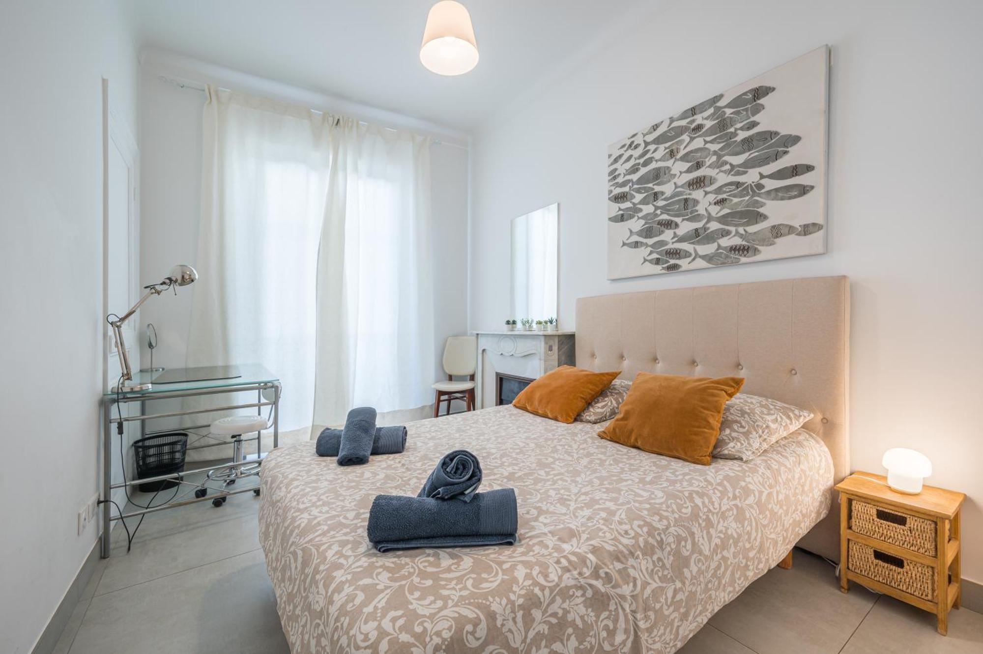 Stunning Flat By The Beach, Carre D'Or-Negresco Nizza Exterior foto